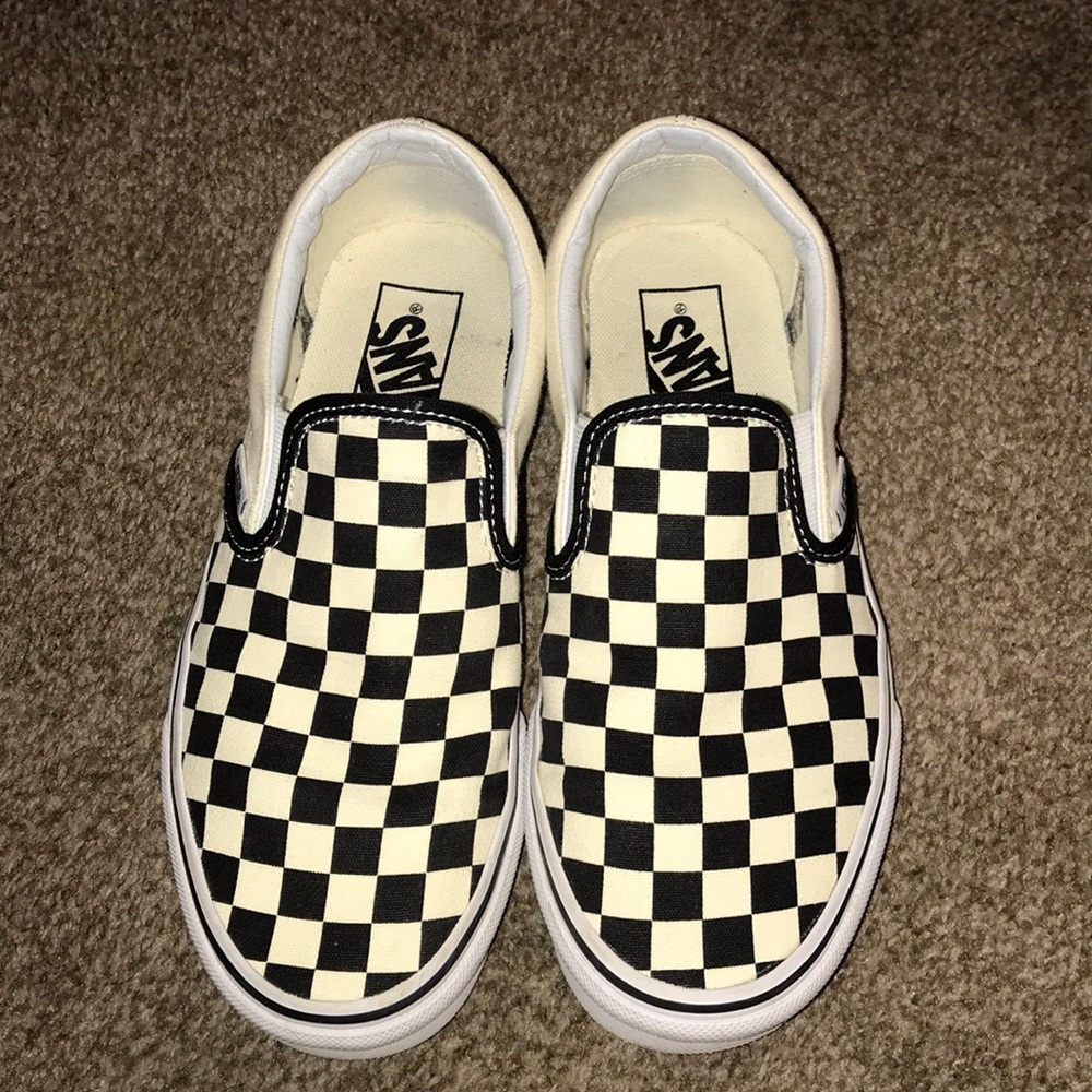 Checkered Vans